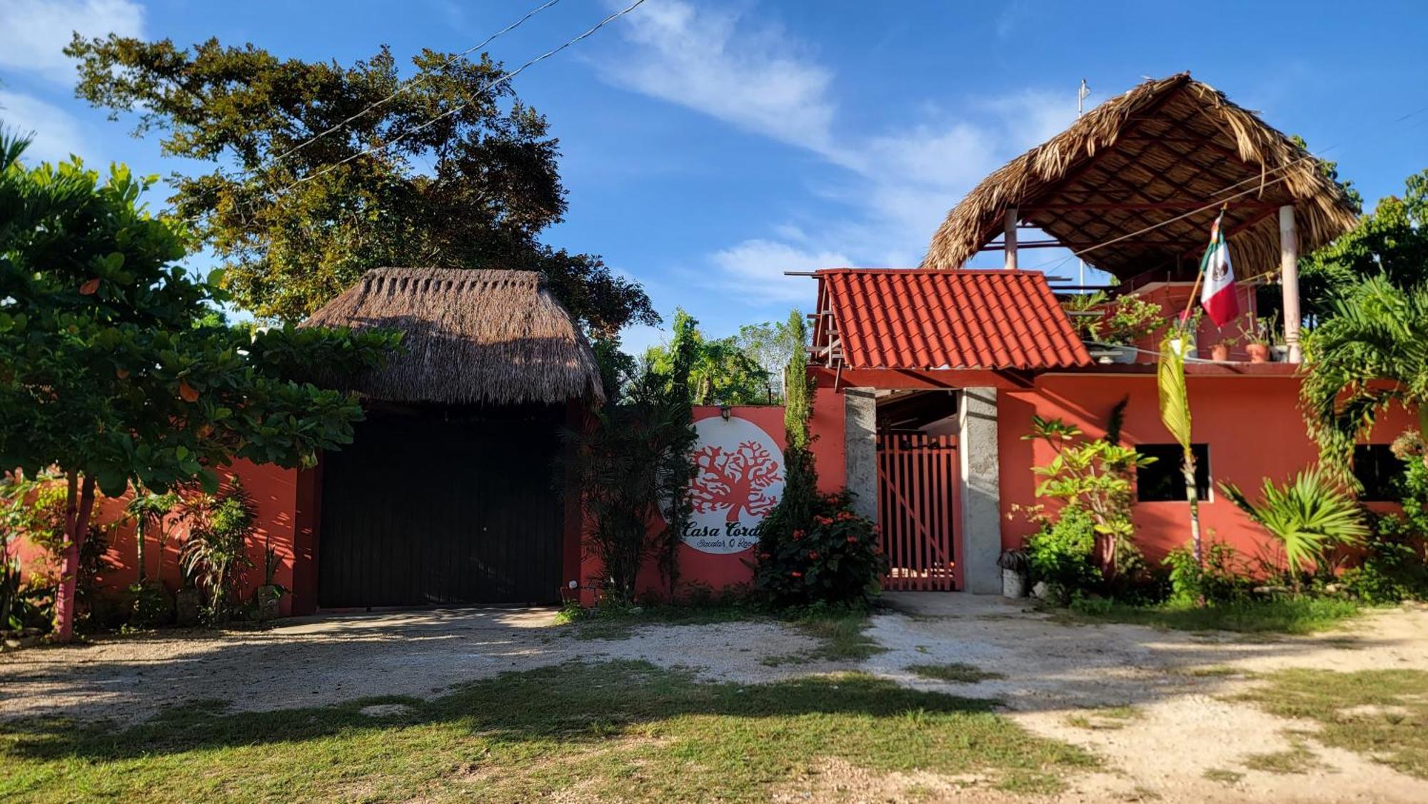 ホテル Casa Coral バカラル エクステリア 写真